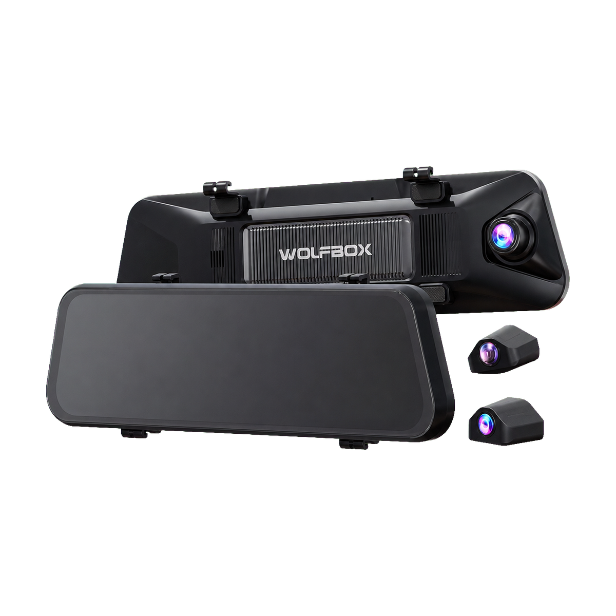 دوربین سهکاناله WOLFBOX G900 TriPro Bumper