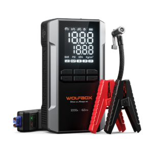 جامپ استارتر و کمپرسور WOLFBOX MegaVolt 16 Air | 3000A