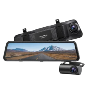 دوربین آینه‌ای WOLFBOX G850Pro | 4K با ADAS