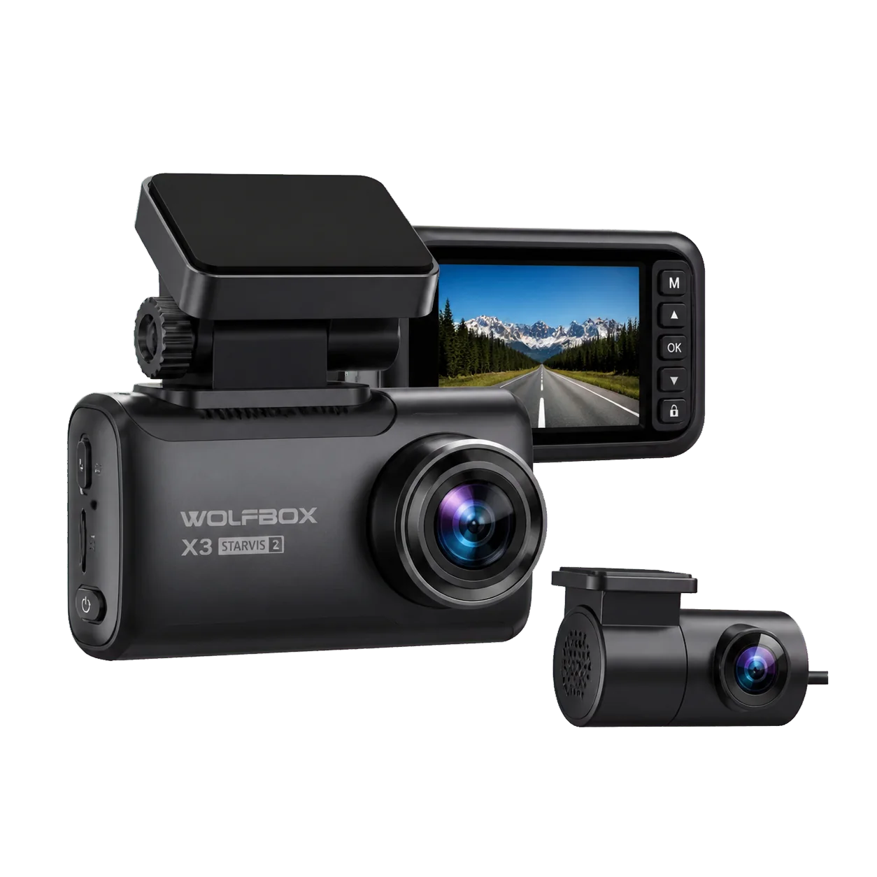 دوربین خودرو WOLFBOX X3 | STARVIS 2 و ADAS