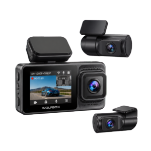 دوربین سه‌کاناله WOLFBOX X5 | 4K STARVIS 2